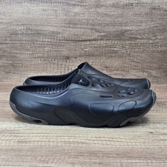 Nike Jordan Roam Slide Men\'s Size 10 Black Iron Gray Sandals RUN SMALL READ DESC main image 5